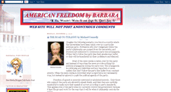 Desktop Screenshot of americanfreedombybarbara.com