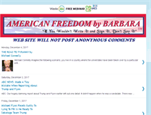 Tablet Screenshot of americanfreedombybarbara.com